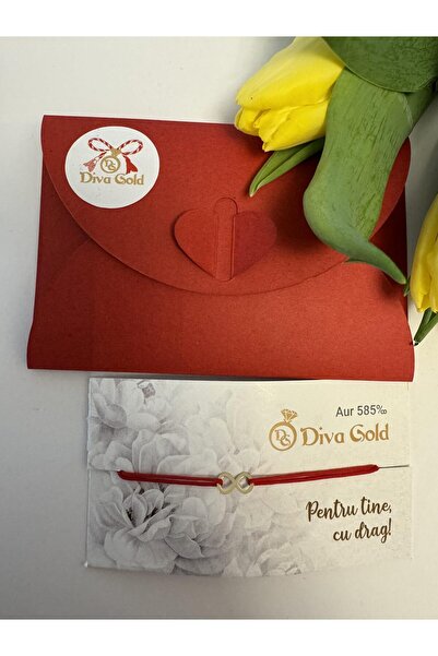 Diva Gold Brățară de aur Infinit