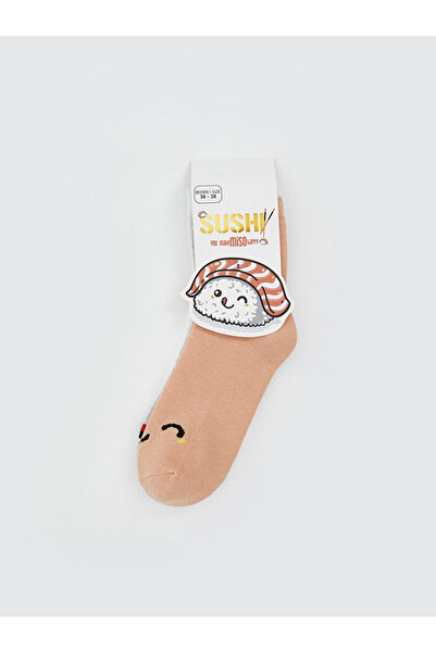 LC Waikiki Sparkling Choices from Shining Store |   Patterned Girl's Socks 3-Piece Set