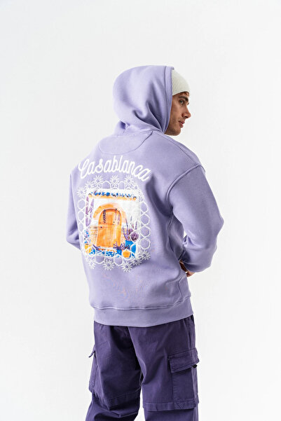 go gang own Касабланка Вишивка та патч Деталі Світшот з капюшоном