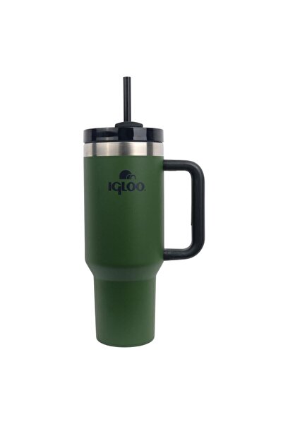IGLOO Steel Mug Thermos - - Stadler - 1.2 Lt - Khaki - 205787