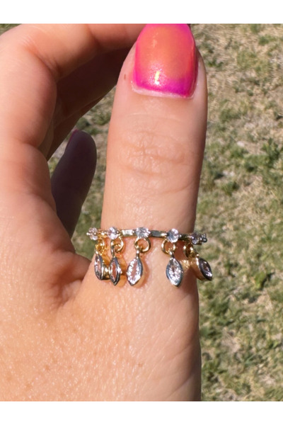 bijuxbymrv حلقة حجرية متدلية