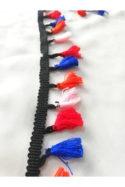 ALTAY AKSESUAR هامش شرابة ملونة