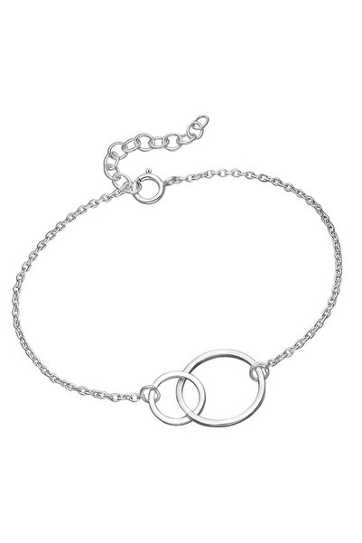 Silver berry Brățară din argint S925 cu cerc dublu