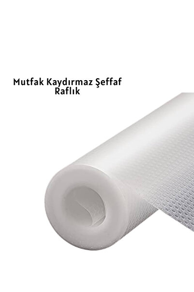 byzm Kaydırmaz Şeffaf Raflık 3 Metre