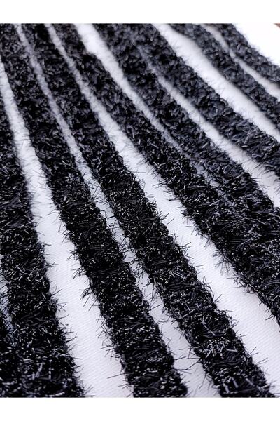 ALTAY AKSESUAR شريط فاصل لامع أسود خاص