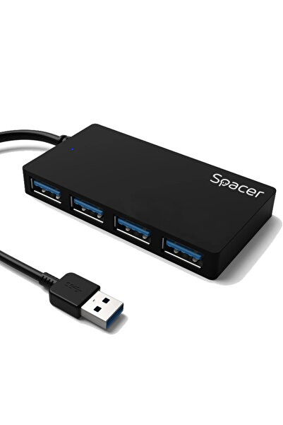 Spacer External HUB USB ports: USB 3.0 x 4 connection via USB 3.0 black
