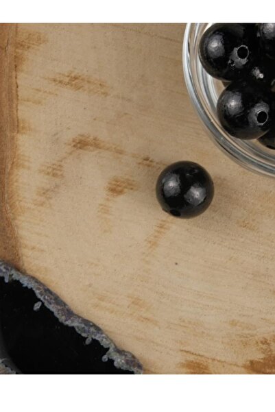 BEİLYS COSMETİCS & ACCESSORY Perla perforată de culoare neagră de dimensiuni ...