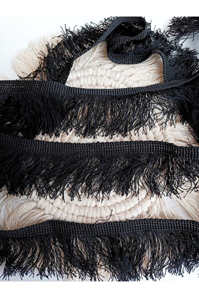 ALTAY AKSESUAR هامش شرابة حافة أورلون أسود