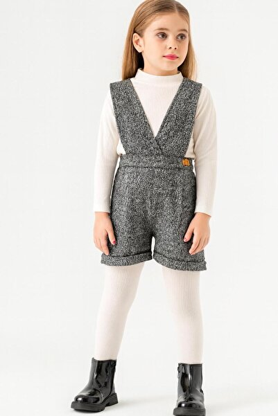 RAPAPA Girl's Salopet Set with Pantyhose |   3-Piece Combination Set 1552 g