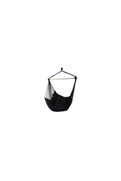 Mercaton Chair-type hammock, Verk Group, black, with 2 pillows, max 120 kg, 100×100 cm