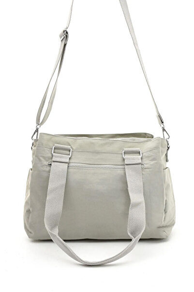 çantamgelsin Women's large size 8 compartment water resistant crinkle cross and shoulder bag & university bag