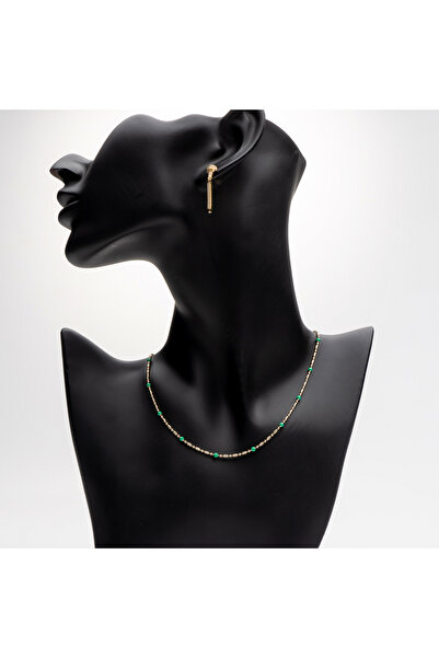 ElectraStore Colier Gold&Green