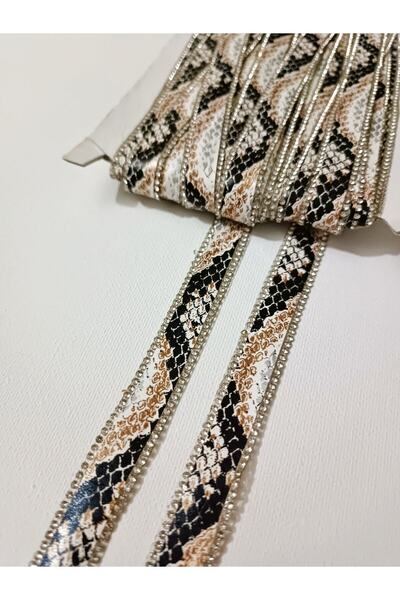 ALTAY AKSESUAR شريط ربط حجري بنمط التمساح