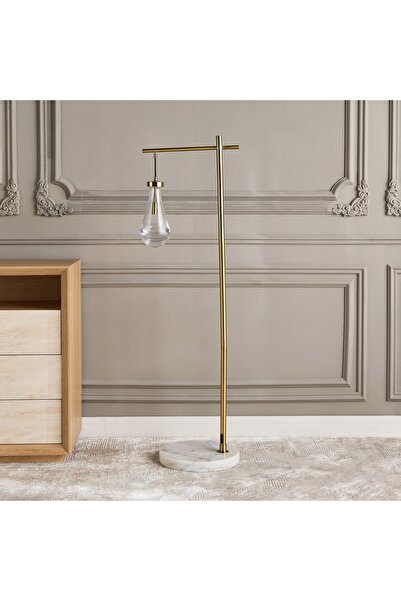 Generic Mazen Glass Floor Lamp - 140 cm