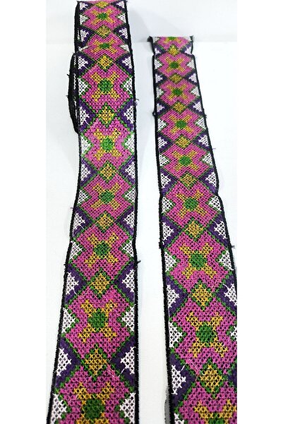 ALTAY AKSESUAR شريط قماش أسود أبيض اللون