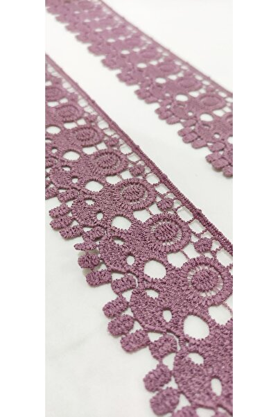 ALTAY AKSESUAR لون الورد المجفف حافة جبر