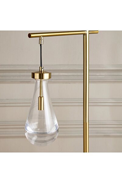 Generic Mazen Glass Floor Lamp - 140 cm