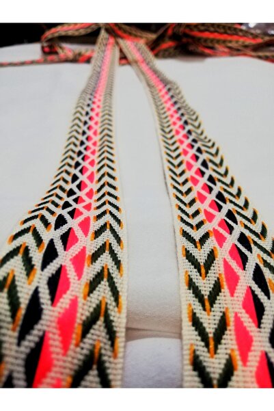 ALTAY AKSESUAR شريط منسوج ضيق ملون