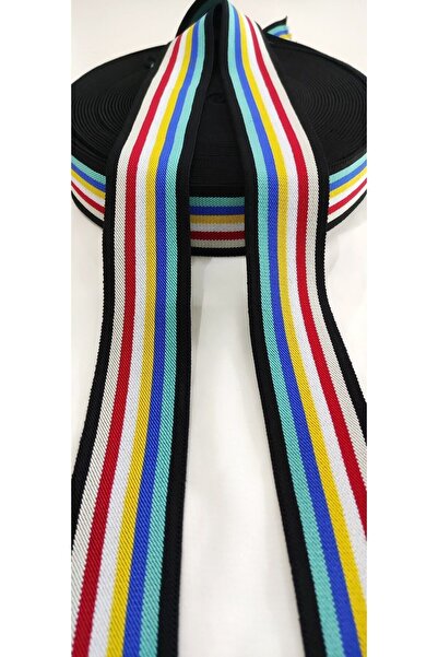 ALTAY AKSESUAR شريط مطاطي أسود ملون