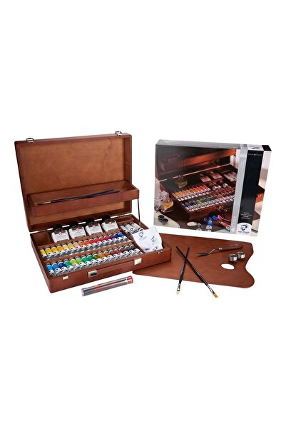 supertrend Van Gogh Box Seçkin Yağlı Boya Seti Ahşap Kutulu