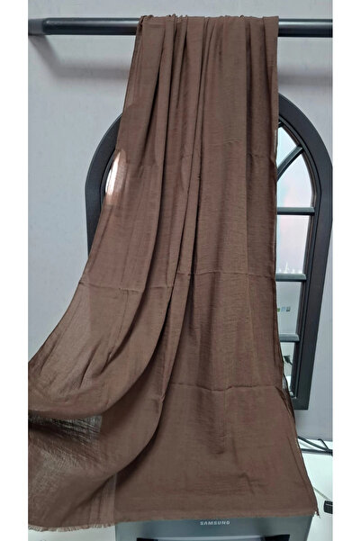 AMİNENESİL Aminesil 100% Cotton Comfort Shawl Brown Color
