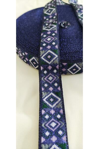 ALTAY AKSESUAR شريط عرقي أرجواني أرجواني لامع