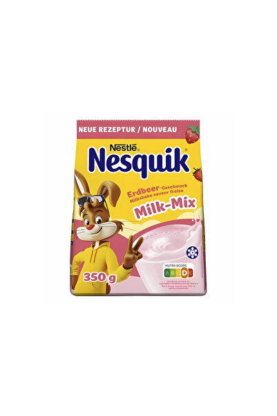 Nestle Nesquik Strawberry Flavoured Milkshake Milk-Mix 350g