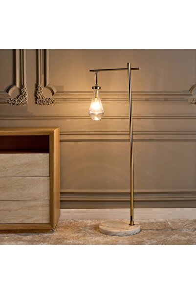 Generic Mazen Glass Floor Lamp - 140 cm