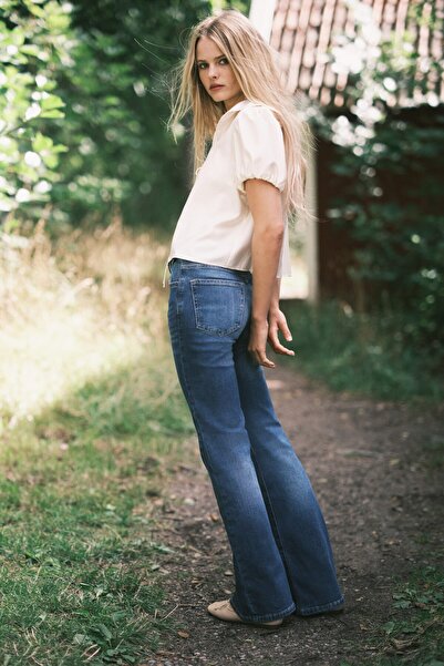 H&M Önü Bağcıklı Bluz