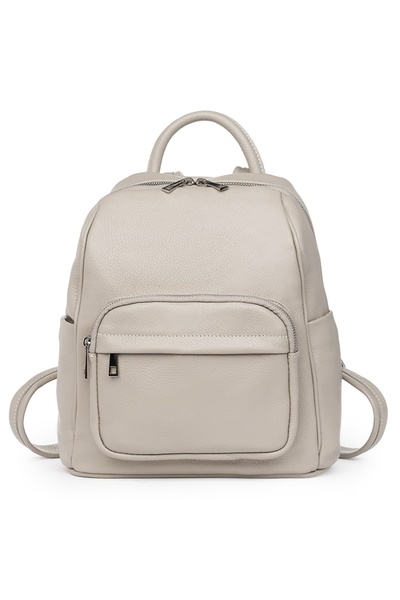 myOwn Vicenzo genuine leather backpack, gray