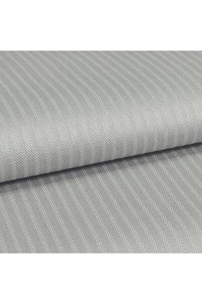 ASSAFWA Summer Grey Striped Fabric