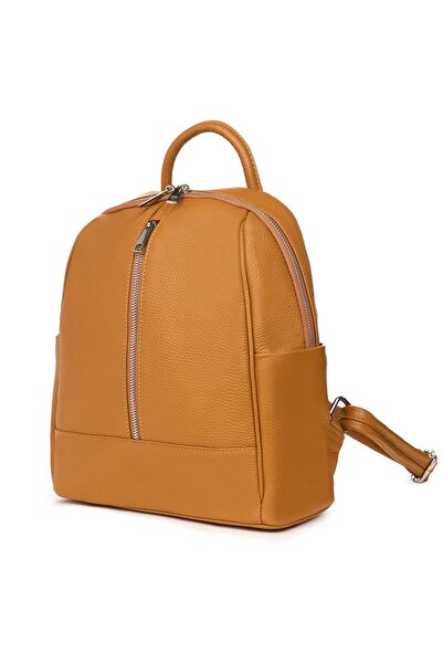 myOwn Silvio cognac genuine leather backpack