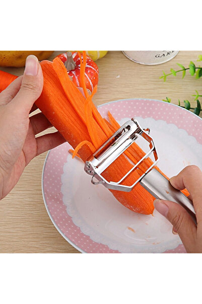 Lisinya Double-Sided Practical Fruit and Vegetable Peeler Chopper ()