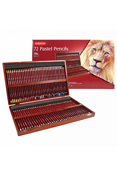 supertrend Pastel Pencil Ahşap Kutu Pastel Boya Kalem Seti 72 Renk