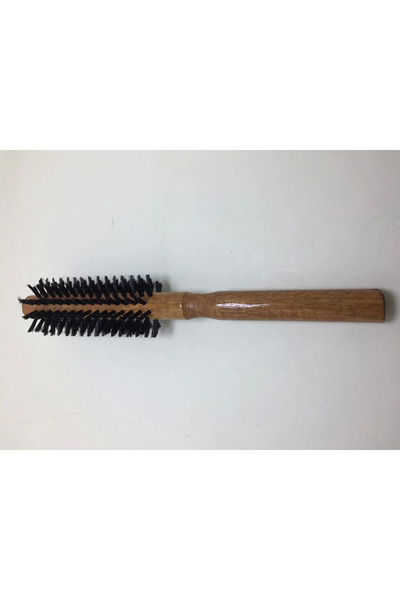 Lisinya Astra Rd-557A Wire Dark Wood Color Hair Brush Comb - Tygoo
