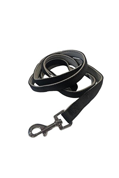 Maxilife Pet Black Soft Textured Dog Walking Leash (1.5 cm X 120 cm)