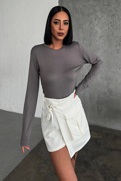 OSKA GLOBAL Comfortable and Stylish Long Sleeve Crew Neck Lycra Viscose Combe...