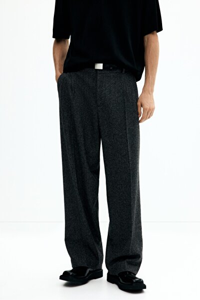 H&M Şık Pantolon Loose Fit