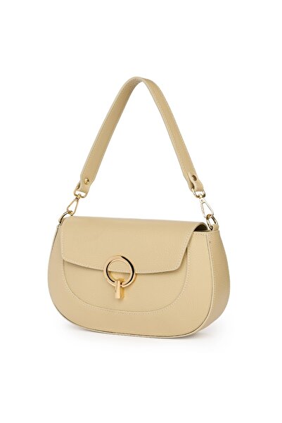 myOwn Women's bag made of leather Rosalia cream