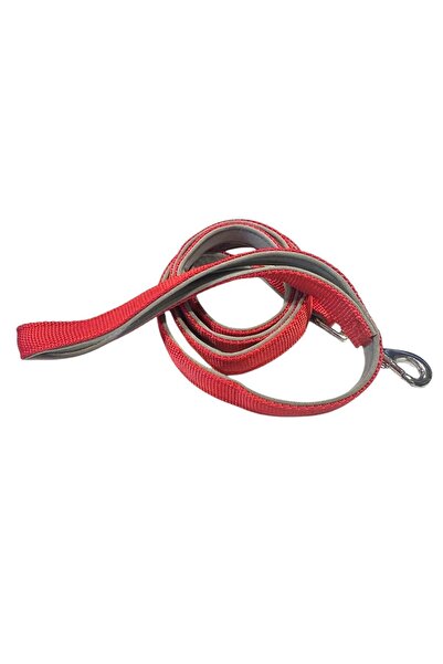 Maxilife Pet Red Soft Textured Dog Walking Collar (1.5 cm X 120 cm)