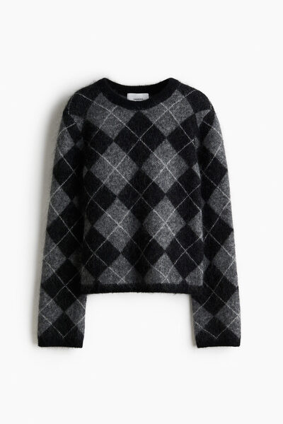H&M Tiftik Karışımlı Kazak