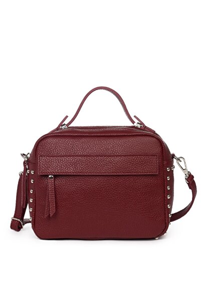 myOwn Women's genuine leather purse Cora bordeaux