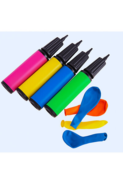 Umamiçe مضخة نفخ البالونات - مضخة بالونات ملونة وعملية ومتينة