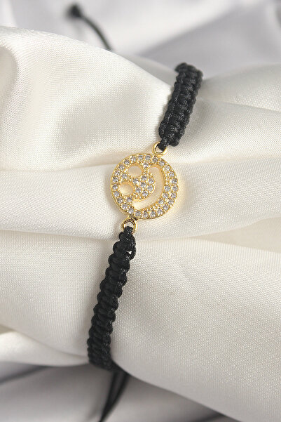 Lisinya Brass Gold Color Zircon Stone Crown Figure Elevator Macrame Model Wom...