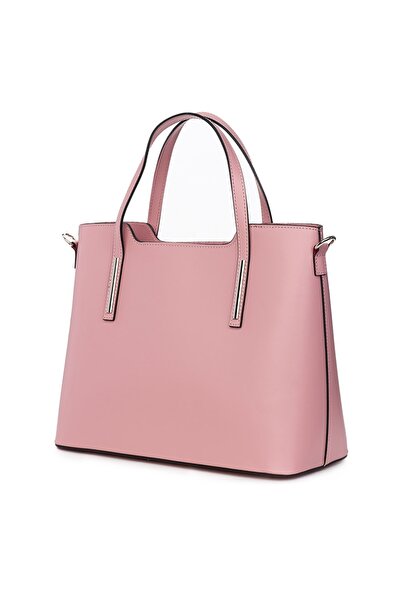 myOwn Γυναικεία ροζ δερμάτινη τσάντα Ligia