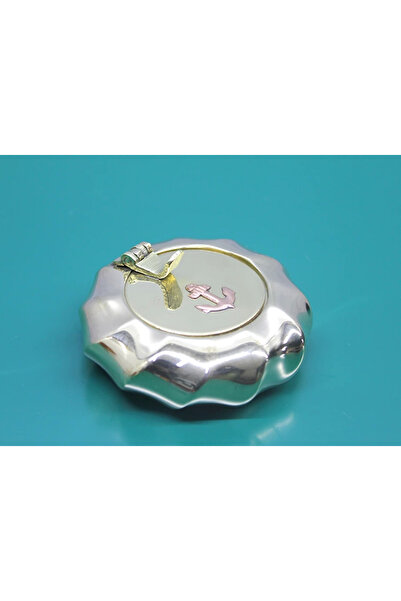 Lisinya Brass Anchor Lid Ashtray 4157/3 - Tygoo