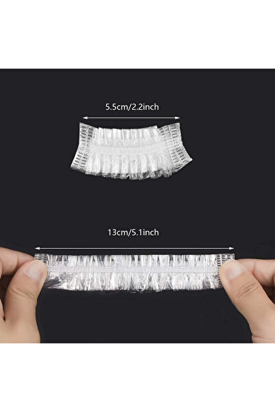 100 Su Geçirmez Kulak Örtüleri Su Geçirmez Kulak Kapları Duş İçin - Lisinya