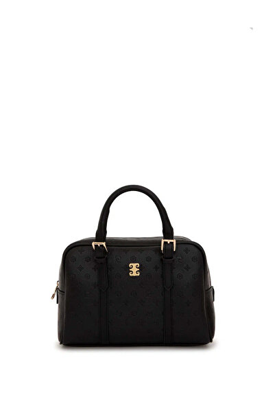 Pierre Cardin Black Bag Golden Zipper