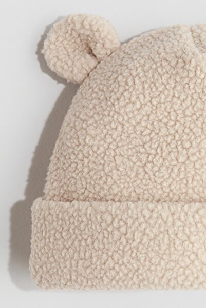 H&M Kulak Detaylı Pelüş Bere