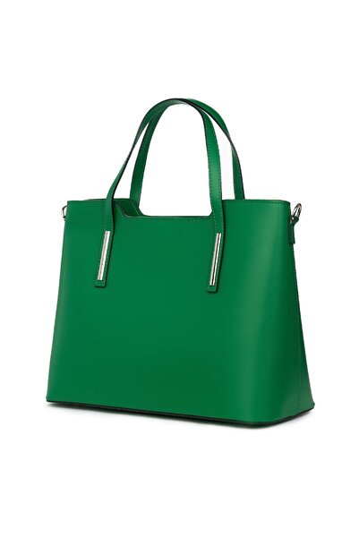 myOwn Γυναικεία δερμάτινη τσάντα Ligia πράσινη